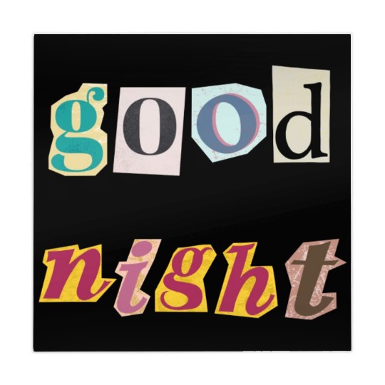 Dreamy Spectrum Typography Mahjong Mats