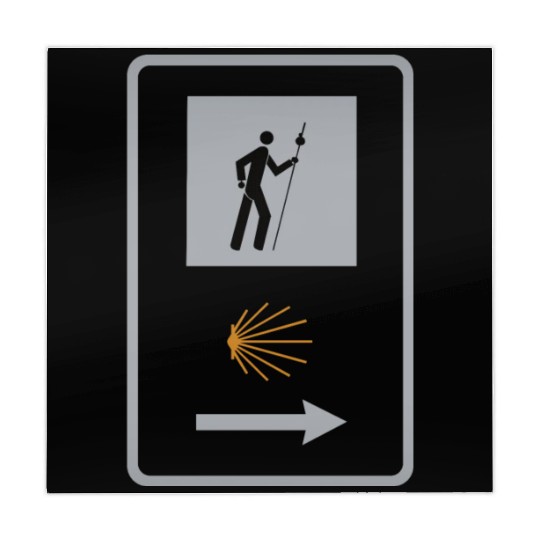 Way of St. James Pilgrim Camino Shell Sign Mahjong Mats