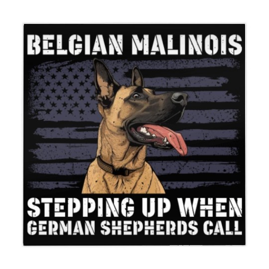 BELGIAN MALINOIS STEPPING UP WHEN SHEPHERDS CALL Mahjong Mats