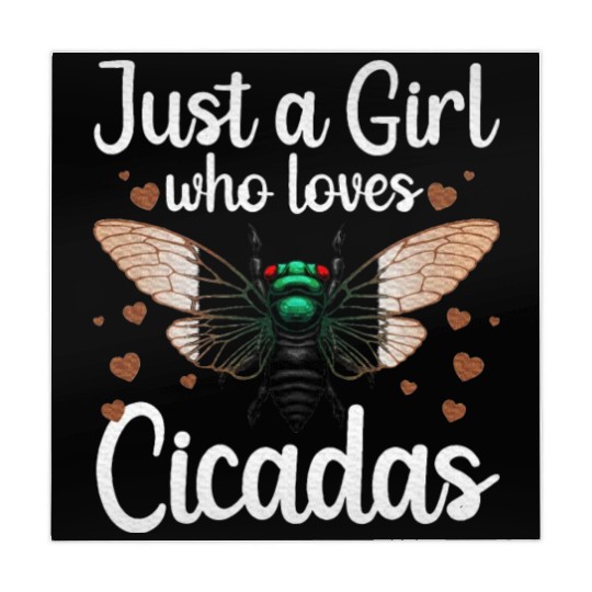 Cicadas Art Insect Lover Cicada Mahjong Mats