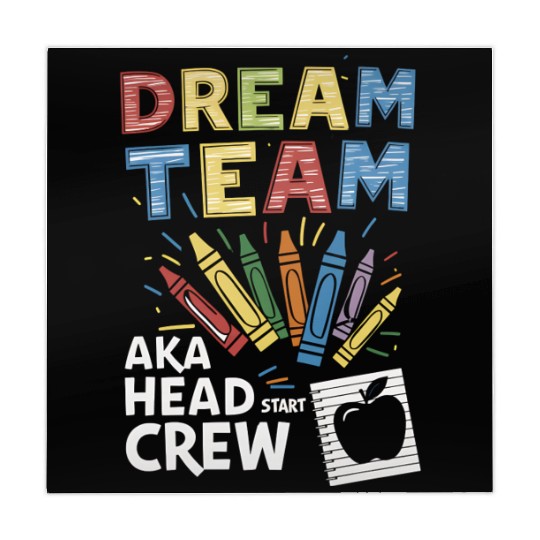 Head Start Dream Team Squad Teacher Back To School Mahjong Mats