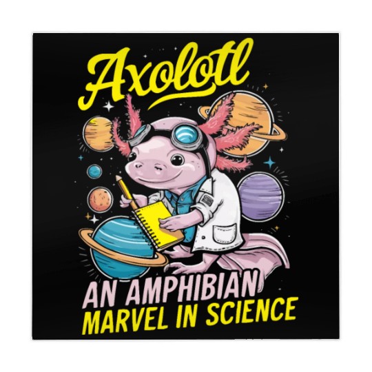 Axolotl Science Teacher Mexican Salamander Mahjong Mats