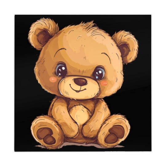 Cute Kawaii Teddy Bear Clipart, Cute Teddy Bear Mahjong Mats