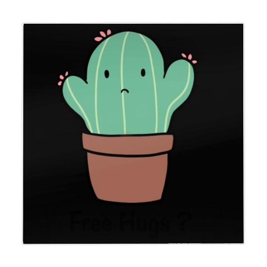Sweet cactus free hugs ? Mahjong Mats