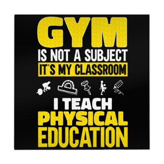 PE Teacher I Teach Physical Education Teacher Mahjong Mats