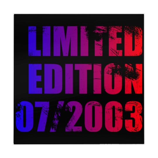 21st birthday Limited Edition 07/2003 Mahjong Mats