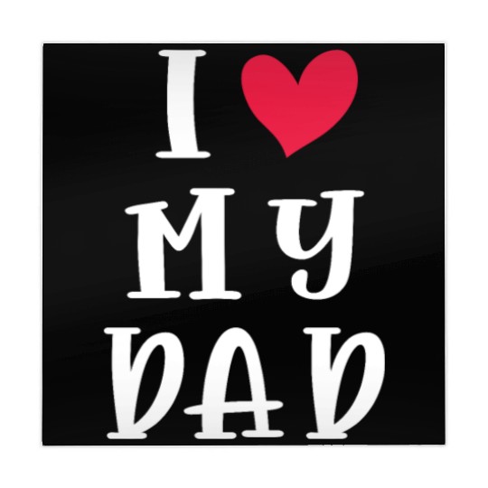 I Love My Dad, Gift for Dad Birthday Mahjong Mats