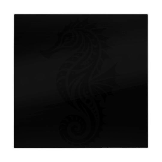 Tribal Water Seahorse Tattoo Swim Training Mahjong Mats