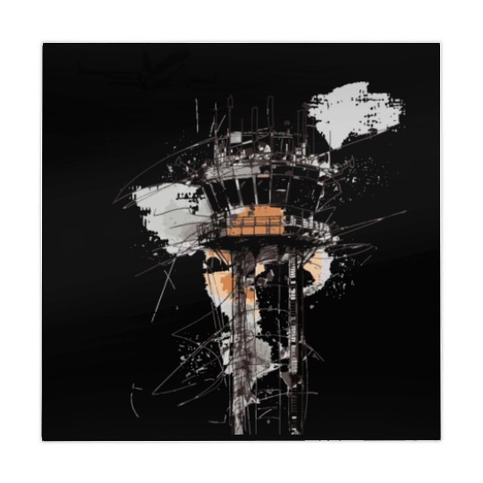 American Flag US, air traffic controller Mahjong Mats