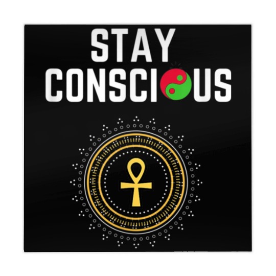 Stay Conscious Afrocentric Clothing Mahjong Mats