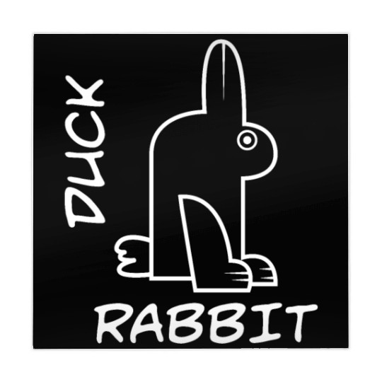 Rabbit Duck Meme Science Math Geek Philosophy Mahjong Mats