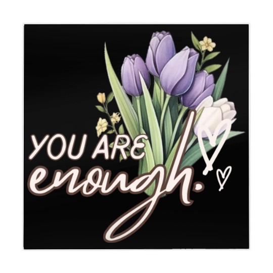 You Are Enough Bouquet Mahjong Mats