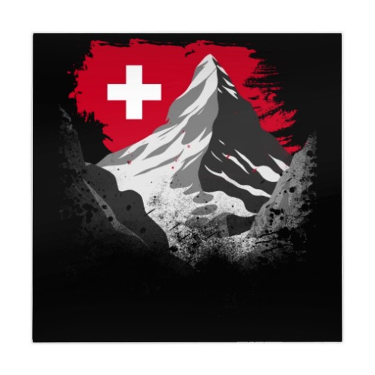 Vacation Skiing, Hiking, Mountain Switzerland Mahjong Mats