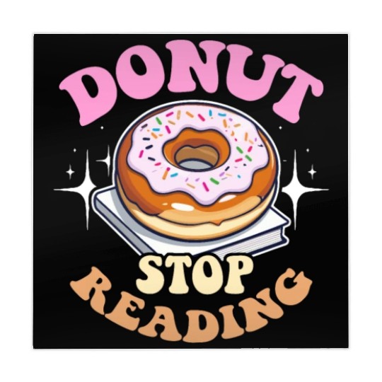 Literature Teacher Donut Stop Reading Instructor Mahjong Mats