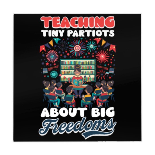 Kindergarten Teacher Tiny Patriots Big Freedoms Mahjong Mats