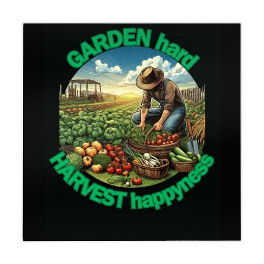 Garden Hard, Harvest Happiness: Gardener Enjoying Mahjong Mats