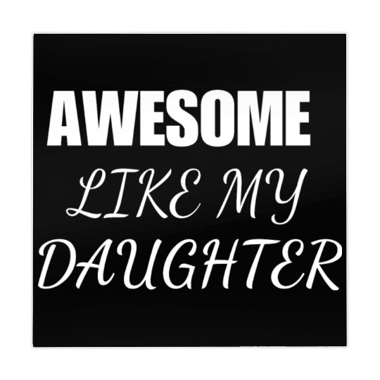 Awesome Daughter Mahjong Mats