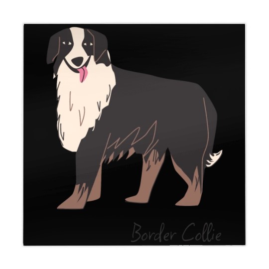 Border Collie Mahjong Mats