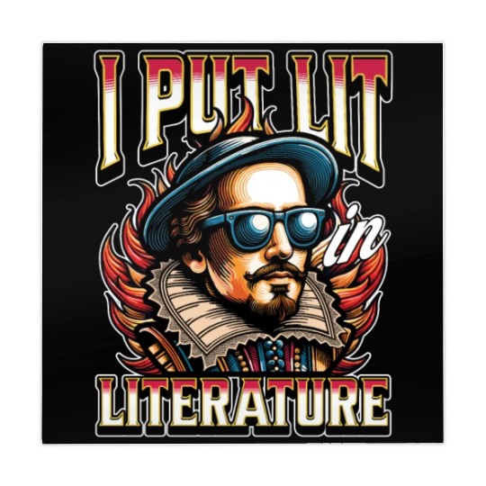 Literature Teacher I Put Lit In Literature Bookish Mahjong Mats