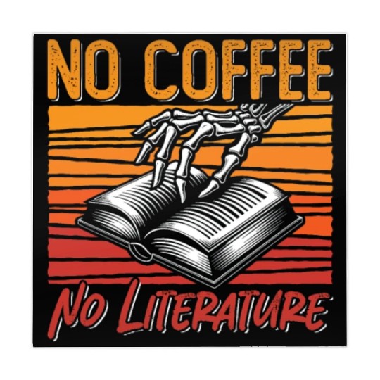 Literature Teacher No Coffee Bookworm Coffee Lover Mahjong Mats