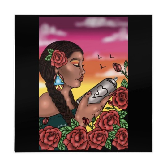 Graffiti garden Mahjong Mats