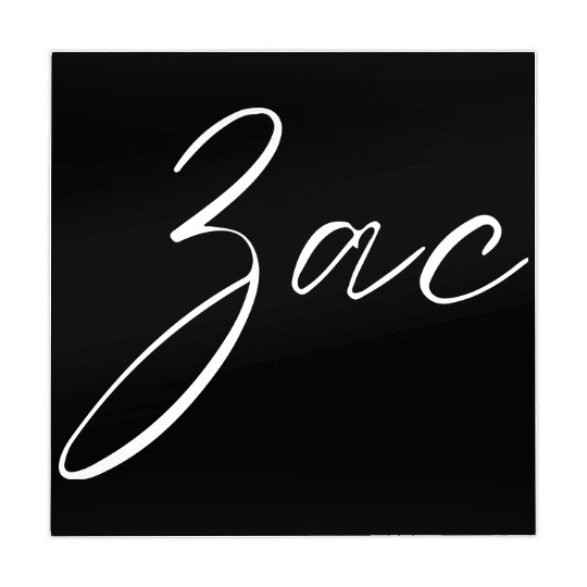 Zeus Name with Z Boy Name Birth Baby Shower Boy Mahjong Mats