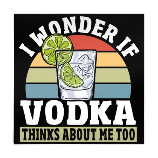 I Wonder if Vodka Thinks About Me Too Mahjong Mats