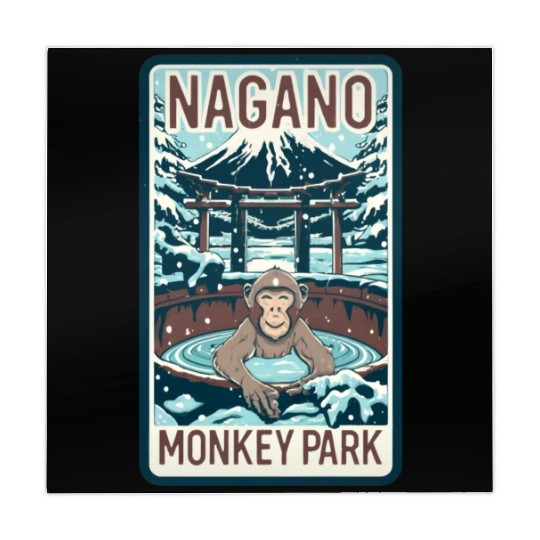 Nagano Wonders: Skiing and Snow Monkeys Mahjong Mats
