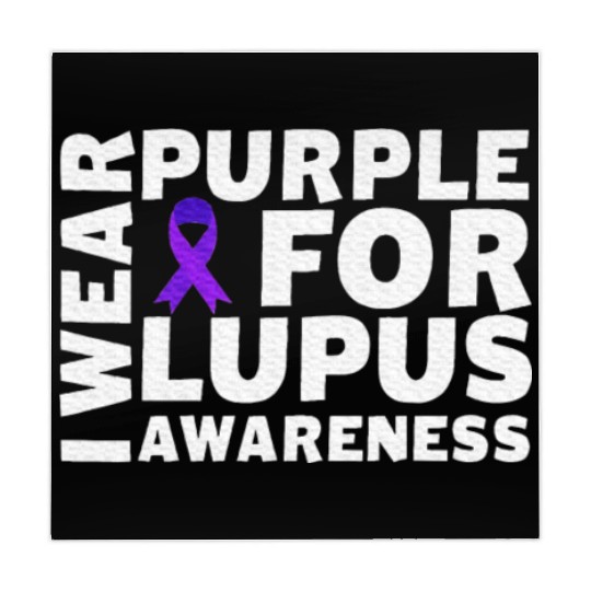 I Wear Purple For Lupus Awareness Month Lupus Mahjong Mats