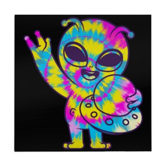 Funny Alien Ufo Extraterrestrials Lover Gift Mahjong Mats