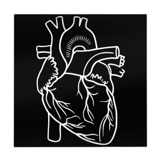 CVICU Cardiac Nurse Cardiology Heart Anatomy ICU Mahjong Mats