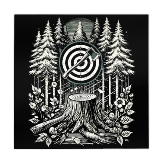 Axe Throwing Enthusiasts Championship Precision Mahjong Mats