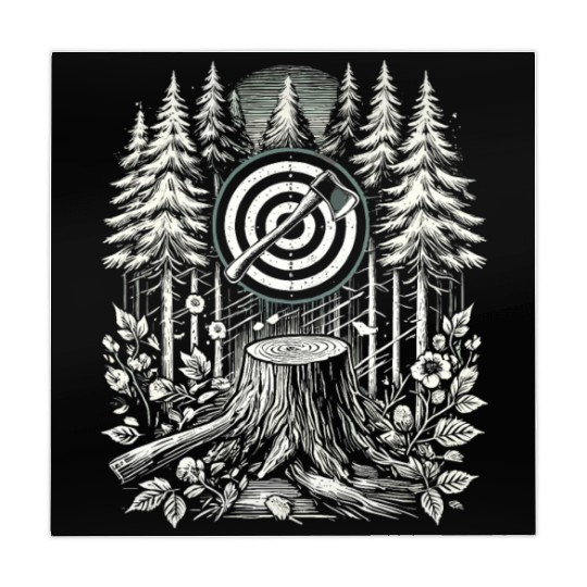 Axe Throwing Enthusiasts Championship Precision Mahjong Mats