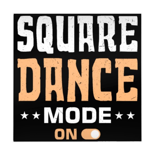 Western Square Dancing Design for a Square Dancer Mahjong Mats