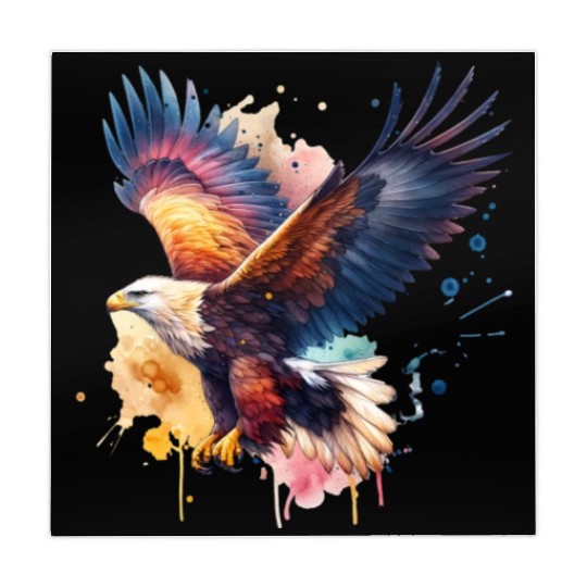 Wedge-tailed Eagle in Flight Mahjong Mats