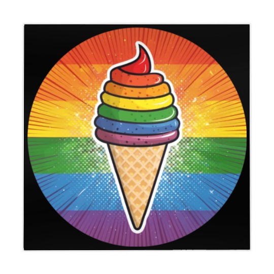 LGBTQ Ice Cream Mahjong Mats