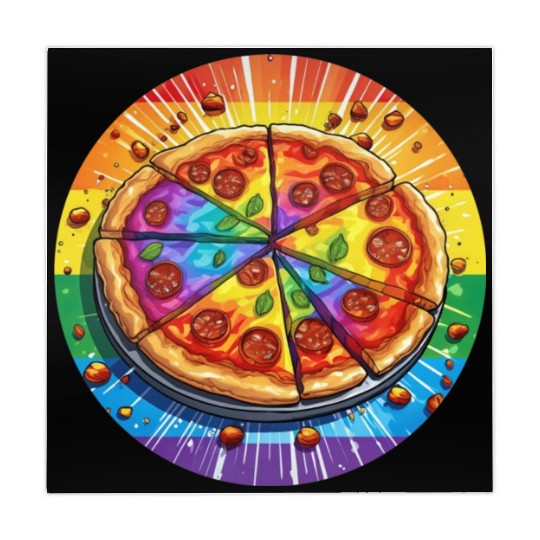 LGBTQ Pizza Mahjong Mats