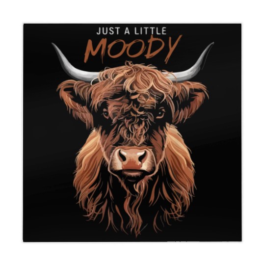 Highland Cow Cattle Animal Mahjong Mats