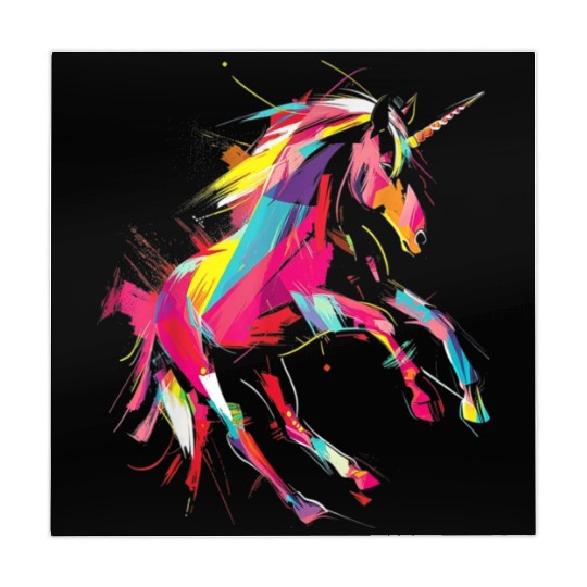 Unicorn Rainbow Animal Zoo Mahjong Mats