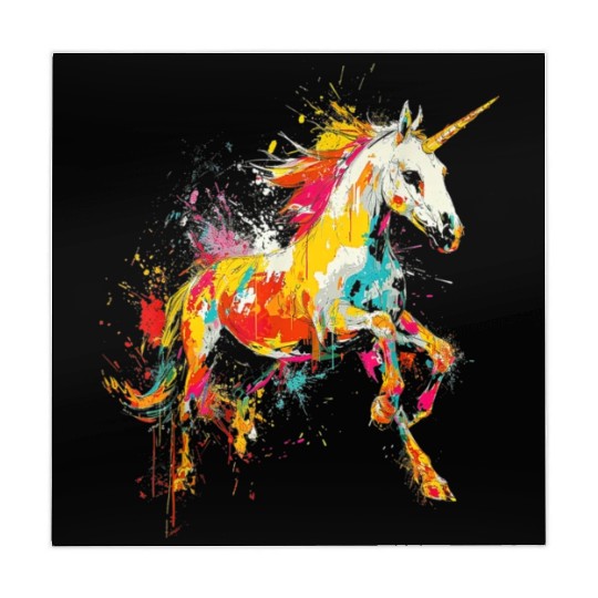 Unicorn Rainbow Animal Zoo Mahjong Mats