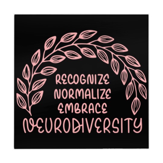 Recognize Normalize Embrace Neurodiversity Mahjong Mats