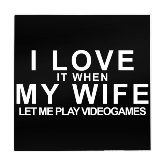 I LOVE it when MY WIFE let me play videogames Mahjong Mats