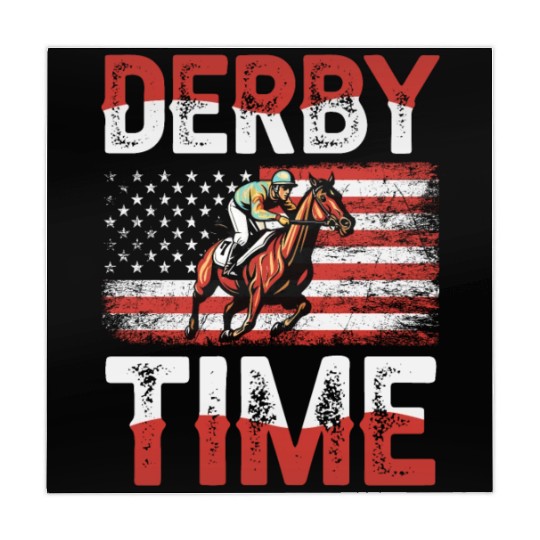 Derby Time Louisville Kentucky Horse Racing Mahjong Mats
