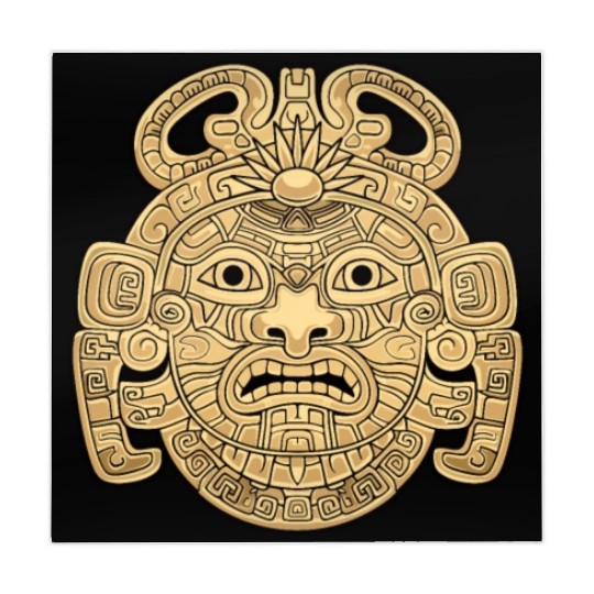 Maya God Mayan Mythology Ancient God K'inich Ahau Mahjong Mats