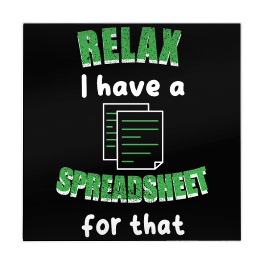 I Have A Spreadsheet For That Excel Accountant Mahjong Mats