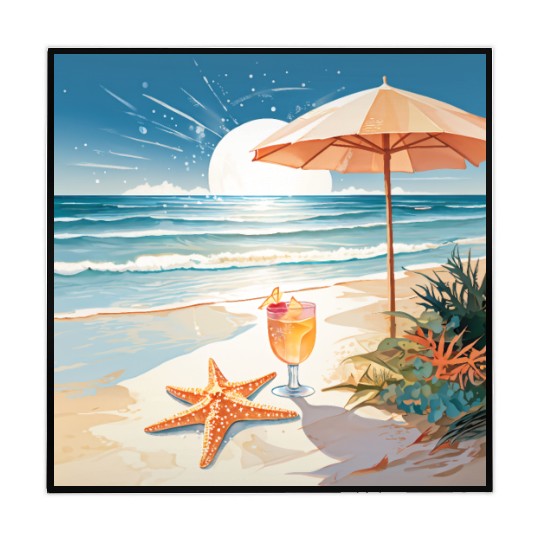 Tropical Cocktail Party Mahjong Mats