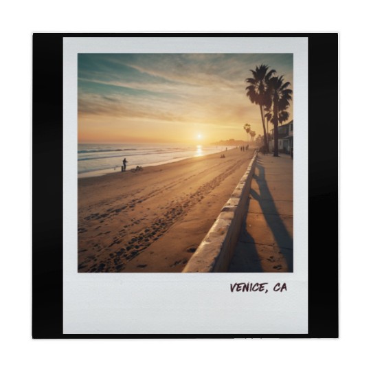 Mono Enterprises "Travels" Venice Beach #3 Mahjong Mats