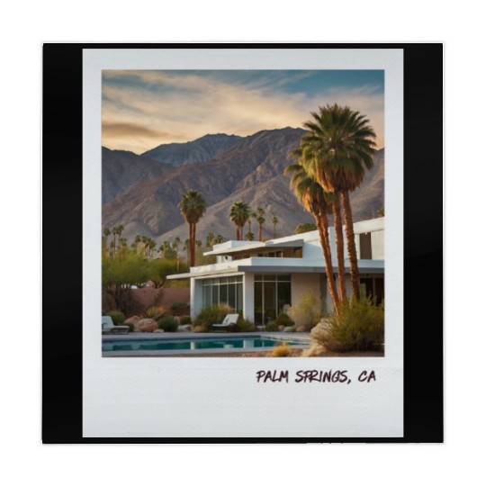 Mono Enterprises "Travels" Palm Springs #5 Mahjong Mats