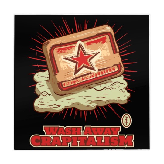 Wash Away Crapitalism with Communist Soap Mahjong Mats