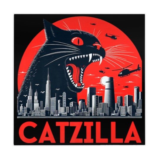 Catzilla Cat Japanese Premium Mahjong Mats